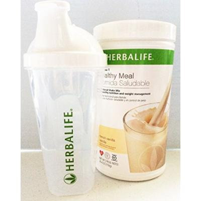 HERBALIFE FORMULA 1 NUTRITIONAL SHAKE FRENCH VANILLA MIX & WITH SHAKER CUP Shipped from USA And Fast Shipping