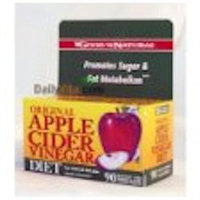 Good 'N Natural - Original Apple Cider Vinegar Diet - 90 Tablets Contains Apple Pectin