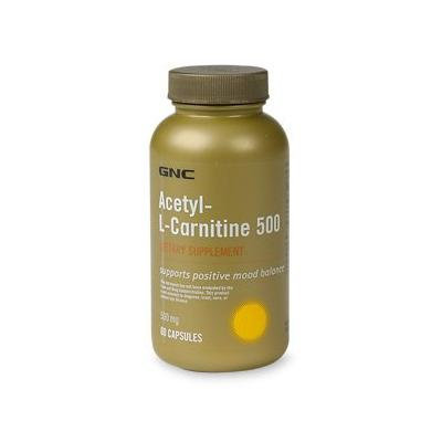 GNC Acetyl-L-Carnitine 500, Capsules 60 ea