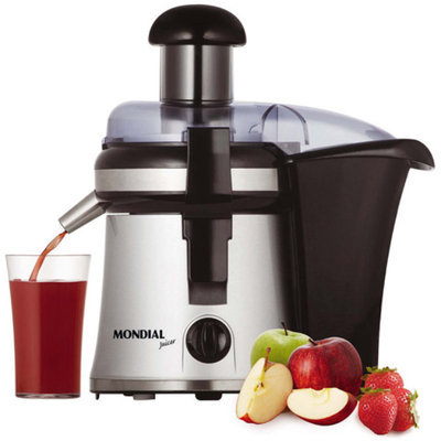 Mondial CF-05 Juice Extractor, Silver
