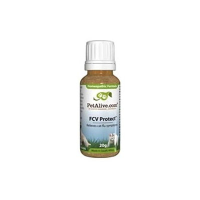 Native Remedies PFCV001 PetAlive FCV Protect to Temporarily Relieve Feline Flu Symptoms 20g