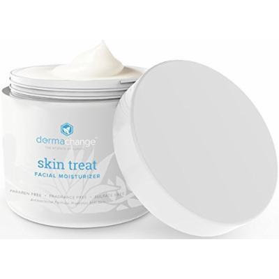 DermaChange Organic Skin Cream - Manuka Honey Face and Body Cream for Eczema, Psoriasis, Rashes, Itchiness, Redness - Night And Day Cream For Men and Woman