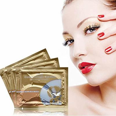 Silvercell Crystal Collagen Eye Mask Sheet Packs Anti Wrinkles,Dark Circles,Bag