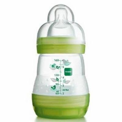 Mam 160Ml Ultivent Bottle Single Pack Green
