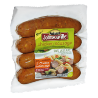 Johnsonville Chicken 3 Cheese Italian Style Sausage