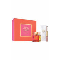 Kate Spade Live Colorfully Holiday 2014 3pc Gift Set , 3.4oz EDP, 3.4oz Body Lotion, & 0.16oz Rollerball & Lip Gloss Duo