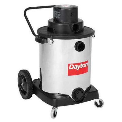 DAYTON 22XJ50 Wet/Dry Vacuum, 3 HP, 16 gal, 120V