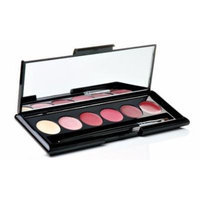 Lunar Lip Color Kit, Shimmer Powder Brush & Makeup Remover Cleansing Cloths