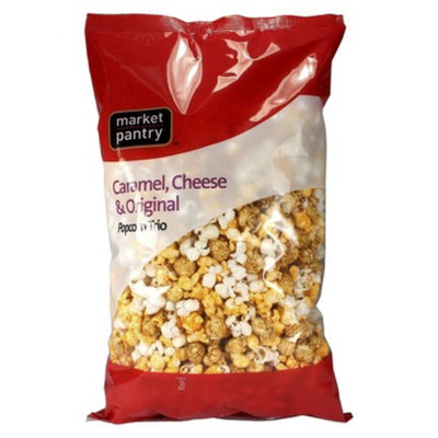 market pantry Market Pantry Popcorn Caramel, Cheese, and Original Popcorn Trio Mix