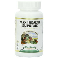 Maxi Health, Maxi Health Supreme, High Potency Multi Vitamin, Mineral, 60 Tablets