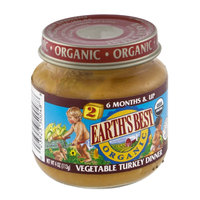 Earth's Best Organic Stage 2 Vegetable Turkey Dinner