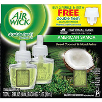 Air Wick American Samoa Sweet Coconut & Island Palms Double Fresh Scented Oil Refills