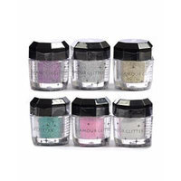 Glomour Glitter For Makeup Eye Shadow,Face Nails 6 Pcs