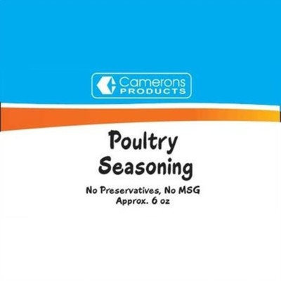 Camerons Poultry Seasoning (7.5 Oz Gross, 6.2 Oz Net)