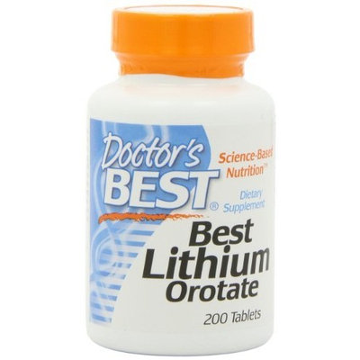 Doctor's Best Best Lithium Orotate (5mg), 200-Count