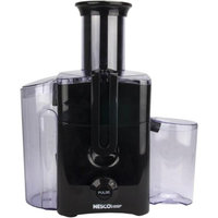 New Nesco BH3337 Electric Kitchen Power Fruit/Vegetable Juicer Extractor Black