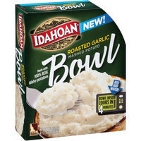 Idahoan Foods Idahoan Roasted Garlic Mashed Potato Bowl, 4 oz