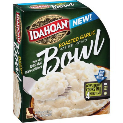Idahoan Foods Idahoan Roasted Garlic Mashed Potato Bowl, 4 oz