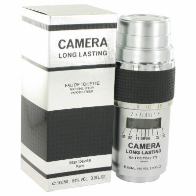 Camera Long Lasting for Men by Max Deville EDT Spray 3.4 oz