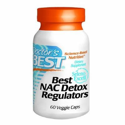 Doctor's Best Best NAC Detox Regulators, Veggie Caps 60 ea