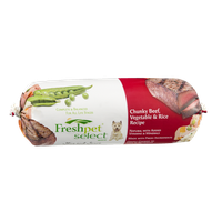 Freshpet Select Slice & Serve Chunky Beef, Vegetable & Rice Recipe Dog Food