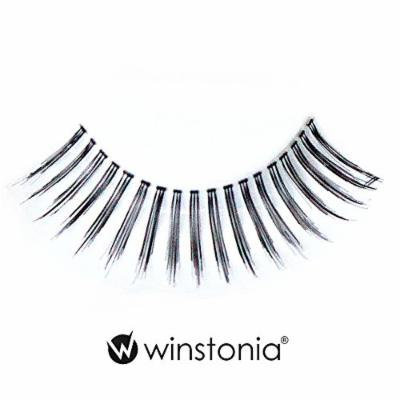 Winstonia 5 Pairs False Eyelashes Fake Lashes Fashion Makeup Cosmetic - Natural Invisible Band 05