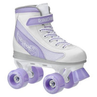 Roller Derby Girl's Firestar Quad Skate - Lavender/ White - Size 2