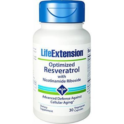 Life Extension Optimized Resveratrol with Nicotinamide Riboside 30 Vegetarian Capsules