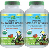 Amazing Grass Organic Wheat Grass Tablets 400