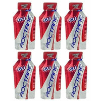 GU Roctane Ultra Endurance Energy Gel - Cherry Lime (6 x 1.1oz Packs)