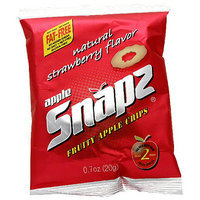 Snapz Apple Fruit Crisps with Strawberry Flavour