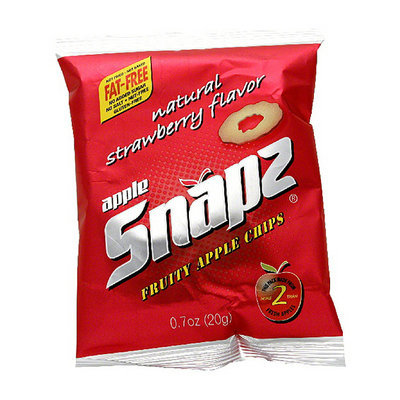 Snapz Apple Fruit Crisps with Strawberry Flavour