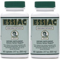 Essiac 500 Mg, 60 Vegetarian Capsules (2 Pack)