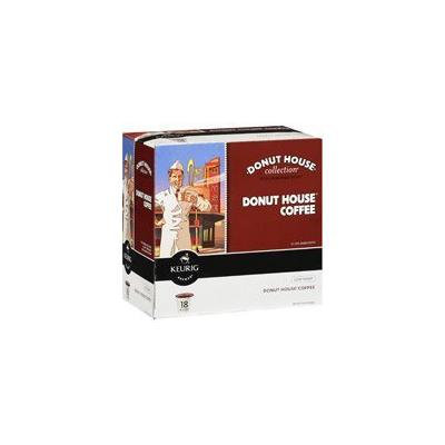 Keurig K-Cups, Donut House Collection Regular Coffee, 18 ct(Case of 2)