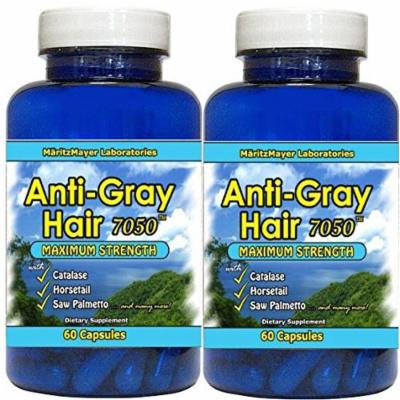 Anti-gray Hair 60 Capsules - Highest Quality! (2 Bottles)