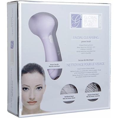 Global Beauty Care Premium Facial Cleansing Power Brush- (Lavander)