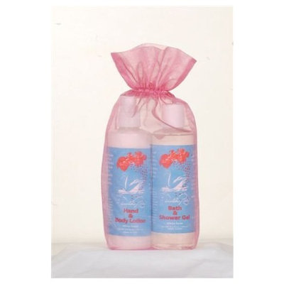 Wild Rose Hand & Body Lotion, Bath & Shower Gel 4oz Gift Set