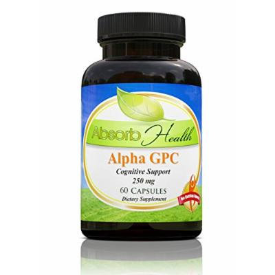 Alpha GPC , 250mg 60 Capsules , Powerful Cognitive Enhancer , Raises Brain Choline Levels the Most of Any Choline Supplement