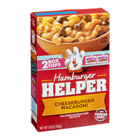 Hamburger Helper Cheeseburger Macaroni
