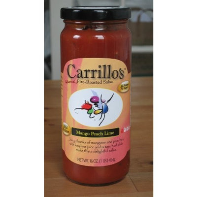 Carrillo's Fire-roasted Salsa Carrillo's - Mango Peach Lime (Mild-Medium)
