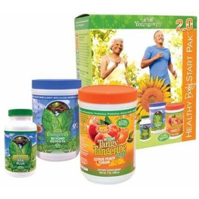 Youngevity Healthy Body Start Pack 2.0 (Beyond Tangy Tangerine 2.0, Osteo FX Powder, Ultimate EFA Plus) (Worldwide Shipping)