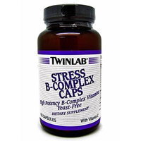 Twinlab Stress B-Complex Caps High Potency Dietary Supplement 100 Capsules