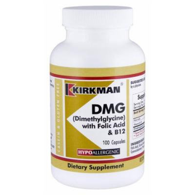DMG (Dimethylglycine) w/Folic Acid & B12 Capsules - Hypo