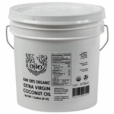 Coconut Oil, Virgin Cold Pressed, Certified Organic Coconut Oil Gallon