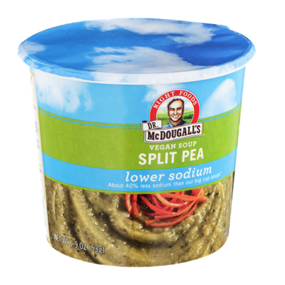 Dr. McDougalls Vegan Soup Lower Sodium Split Pea