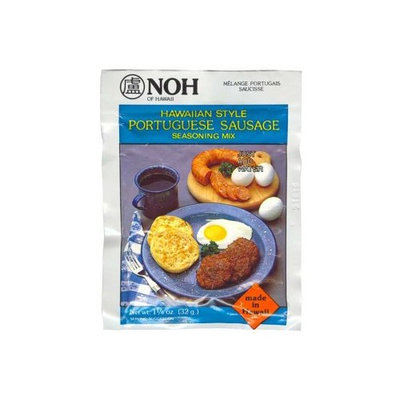 Noh Foods Of Hawaii NOH Portuguese Sausage, 1.125-Ounce Packet, (Pack of 12)