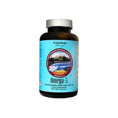 Maximum Living Omega 3 Fish Oil (90 CAP)