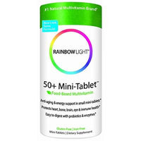 Rainbow Light 50+ Mini-Tablet Multivitamin, 180 Mini-Tablets (180 (Pack of 2))
