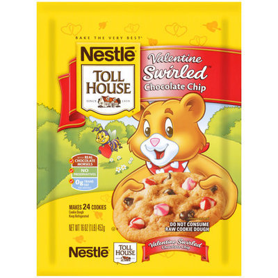 Nestlé® Toll House® Valentine Swirl Chocolate Chip Cookie Dough