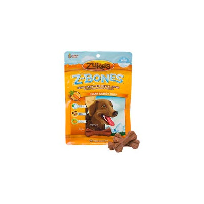 Zukes Z-Bone Carrot Edible Dental Dog Chew Mini